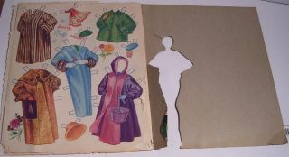 Grace Kelly Vintage 1950s MGM Star Whitman Paper Doll Set Book