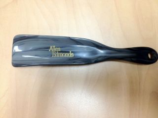 Allen Edmonds Gray and Gold Heavy Duty Plastic Shoe Horn