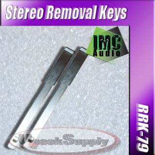 Alpine Radio Removal Keys CD  DVD CDA Indash RRK79