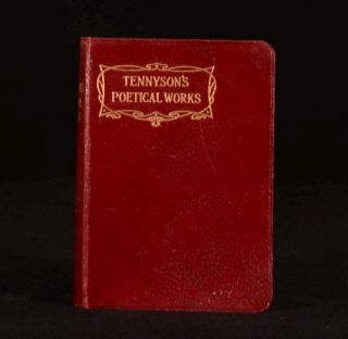 C1908 The Poetical Works of Alfred Lord Tennyson with Notes by Waugh 