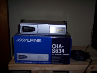 Alpine Cha S634 6 Disc AI Net CD  Changer
