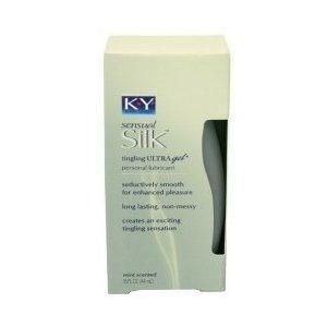 KY Sensual Silk Tingling Ultra Gel Personal Lubricant Mint 1 BOX 1 