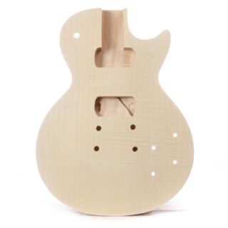 Alston Guitar LP Style Custom Electric DIY Builder Kit Set Neck Maple 