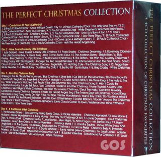 Traditional Christmas Music Box Set 4 CD Classic Tracks Songs Carols 