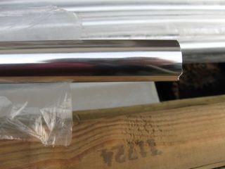 Round Polished Aluminum Tubing 1OD x 866ID