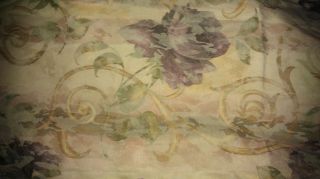 Original Chambord Cassis Drapes Curtains by Croscill EXCELLENT