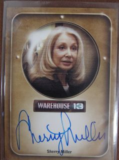   OF 3 AUTHENTIC AUTOGRAPHED WAREHOUSE 13 CARDS   MILLER   CASEY   ALLEN