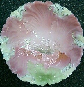 RS Prussia Saxe altenburg Germany bowl Pink