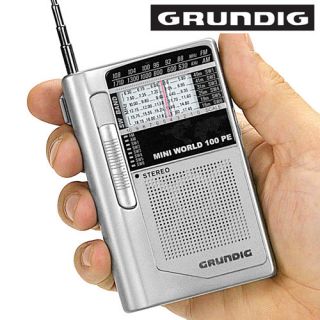   Shortwave NIB AM/FM Radio Mini World 100 PE   Pocket Sized & Powerful