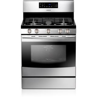 Samsung Stainless Steel Convection Gas Range NX583G0VBSR