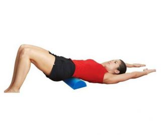 Altus 24 Half Foam Roller Stretching Yoga Improve Core Strength 