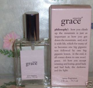 Philosophy Amazing Grace Spray Fragrance 2 FL oz SEALED Fresh Fabulous 