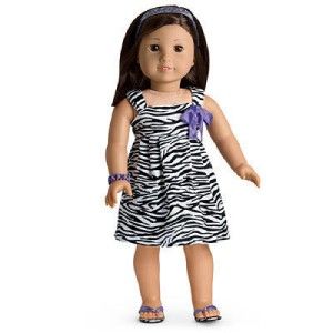 American Girl Safari Sundress Outfit for Doll New in AG Box Retired 
