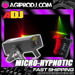 American DJ Micro Hypnotic Red Green Web Type Laser