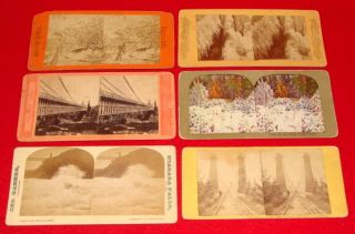48 Antique Niagara Falls Stereoview / Stereopticon Cards   Stereo View 