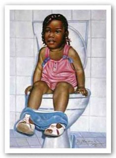 African American Art IM A Big Girl Now by Hulis Mavruk