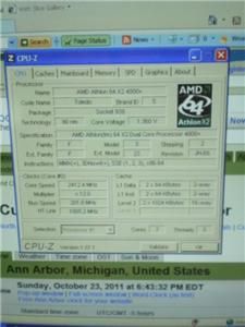 AMD Athlon 64 X2 4800+ 2.4 GHz (ADA4800DAA6CD) GREAT CONDITION