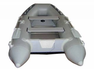 14 Feet Inflatable Fishing Boat Raft Pontoon Dinghy Al