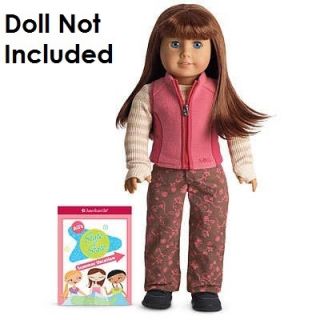 NEW NIB American Girl Doll JLY Wilderness Outfit & Book