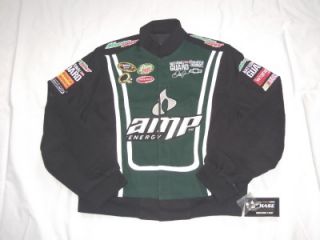 Dale Earnhardt Jr Amp Energy Drink Racing Jacket Coat XL Youth Chase 