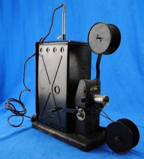 Early Antique Bing Film Movie Projector Hand Cranked 1910s Vintage 