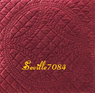   Red Quilt Velvet Cardiff American Living Cotton Fill New