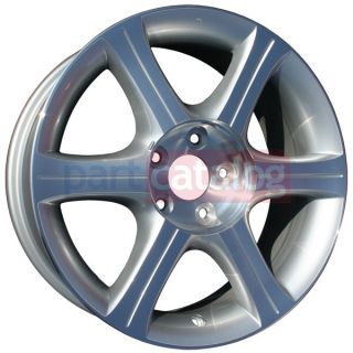 new alloy wheel quantity 1 color silver
