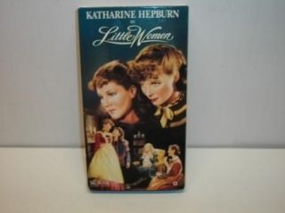 VHS Little Women Movie Katherine Hepburn Joan Bennett