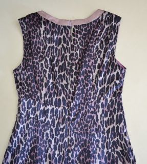   Silk Dress 2 XS UK 6 NWT $345 Lilac Leopard Rare Seen on Amanda Bynes