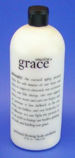 philosophy amazing grace huge 32 fl oz perfumed firming body emulsion 