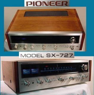 Vintage Pioneer SX 727 Am FM Stereo Receiver Just Serviced