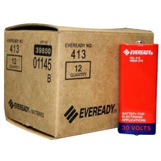 12 Pack of Eveready 413 Carbon Zinc 30V Battery NEDA 210, 20F20