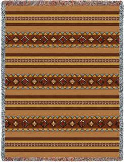 Native American Indian Design Bed Blanket Afghan Throw