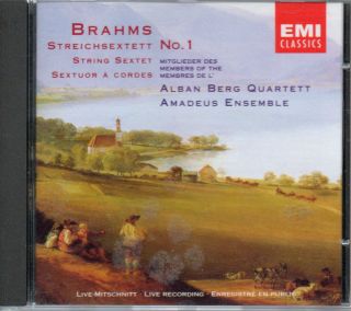 Brahms, Streichsextett No. 1, String, EMI Classics, CD VG 303022