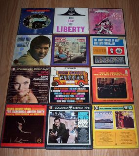   REEL TO REEL TAPES JIMMY SMITH KENNY BURREL ANDRE PREVIN RAMSEY LEWIS