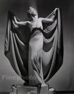 1936 92 Big Fashion Plate Helen Bennett Vogue Art Horst