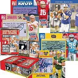 2007 Topps NFL Football TX Exclusive 1 Pack 10 Cards