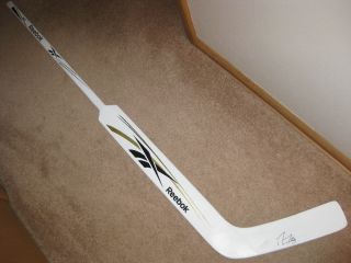 Marc Andre Fleury Autograph Signed NHL Game issued Pittsburgh Penguins 