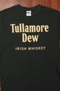 Tullamore Dew Irish Whiskey Logo Print Alcohol Liquor Drink Mens 