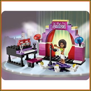 LEGO FRIENDS 3932 Andrea’s Stage Sets Andrea mini doll figures