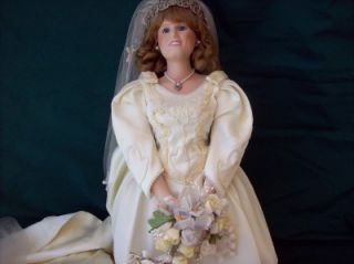 Princess Sarah Bride Doll Created for The Danbury Mint