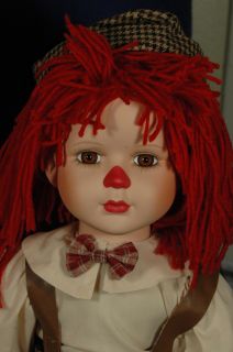 25 Seymour Mann Raggedy Ann Andy Porcelain Dolls