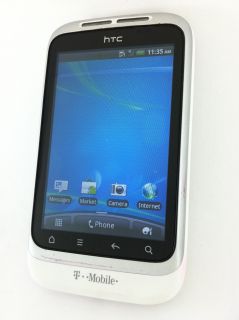   Wildfire s White T Mobile Android Smartphone w 5MP Camera Wi Fi