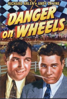 Midget Car Racing 1940 Danger on Wheels Andy Devine Old Cars Lucky 