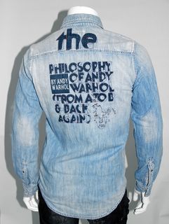 Andy Warhol Pepe Jeans Philosophy Embroidered Shirt