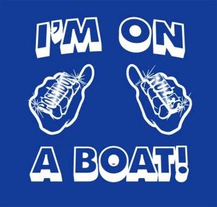Im IM on A Boat T Shirt Womens Funny SNL T Pain Tee