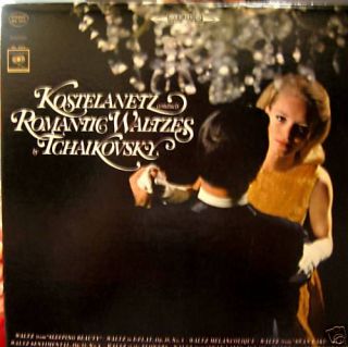 Andre Kostelanetz 1961 Columbia Records LP MS6824 Romantic Waltzes 