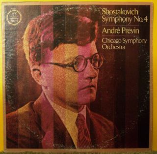   Shostakovich Chicago Symphony Orchestra Andre Previn