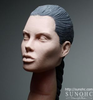 Custom Angelina Jolie Tomb Raider Lara Croft Head Sculpt