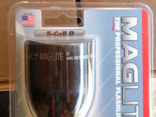 MAGLITE ® 5 Cell 5D Flashlight Maglight 5 D BLACK SS5D016 NEW